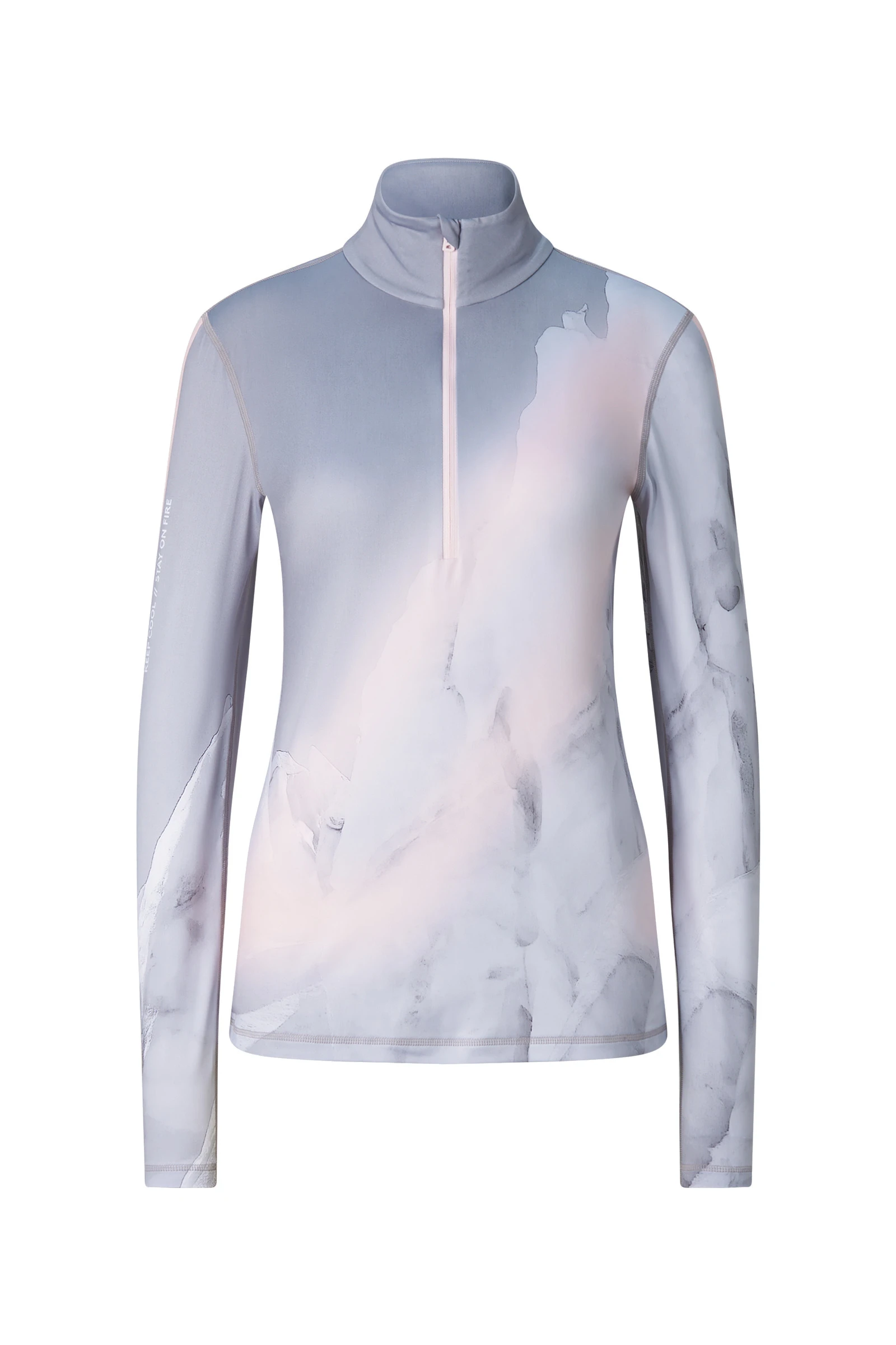 Bogner Ilvy First Layer in Grey and Pink Bogner Ilvy First Layer in Grey and Pink | Long Sleeve | Coveti