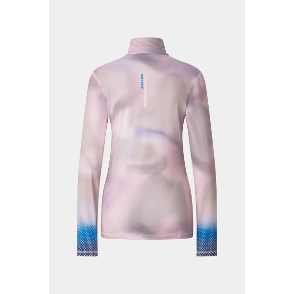Bogner Ilvy First Layer in Pink and Blue 7751, view 2 | Long Sleeve | Coveti