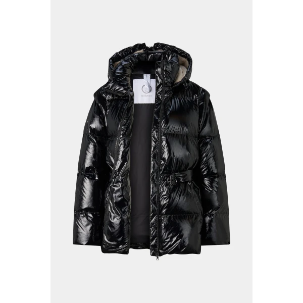 Bogner Inez 2-In-1 Down Jacket in Black, view 2 | Jackets | Coveti
