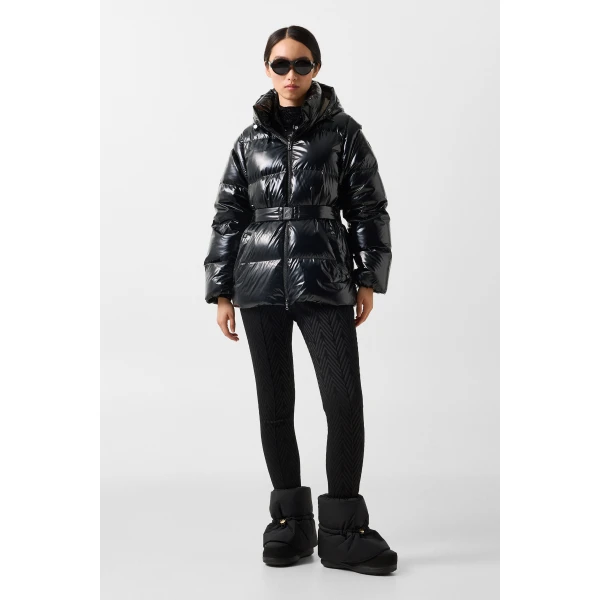 Bogner Inez 2-In-1 Down Jacket in Black, view 6 | Jackets | Coveti