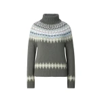 Bogner Ingrid Norwegian-Style Cashmere Jumper in Sage Grey | Sweaters | Coveti