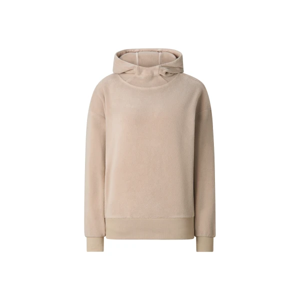 Bogner Iva Fleece Hoodie in Beige | Hoodies | Coveti
