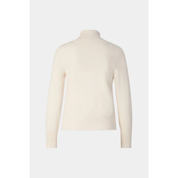 Bogner Jana Knit Jacket in Cream, view 2 | Cardigan | Coveti