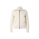 Bogner Jana Knit Jacket in Cream | Cardigan | Coveti