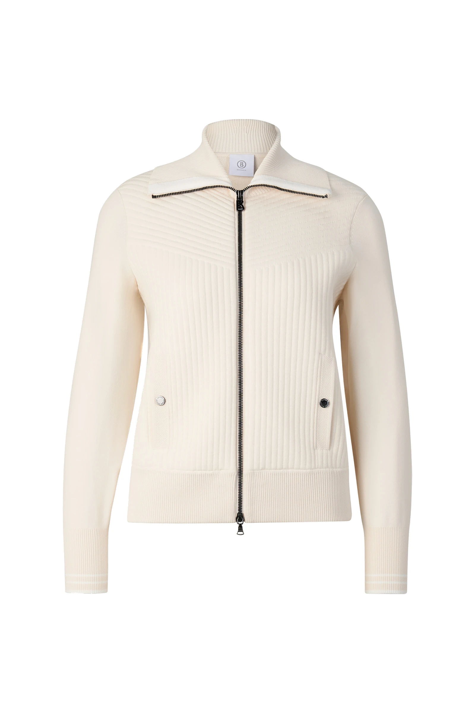 Bogner Jana Knit Jacket in Cream Bogner Jana Knit Jacket in Cream | Cardigan | Coveti