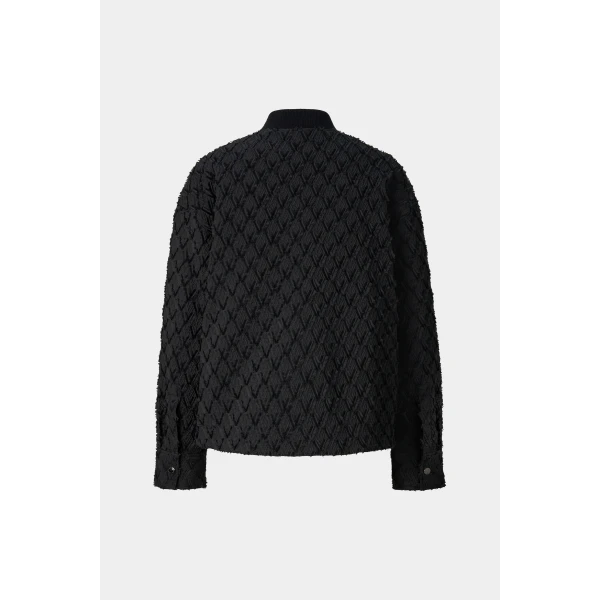 Bogner Janita Bomber Jacket in Black, view 3 | Jackets | Coveti
