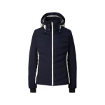Bogner Janka Ski Jacket in Navy and Off White | Jackets | Coveti