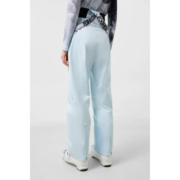 Bogner Jila Ski Dungarees in Light Blue, view 4 | Pants | Coveti