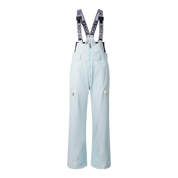 Bogner Jila Ski Dungarees in Light Blue | Pants | Coveti