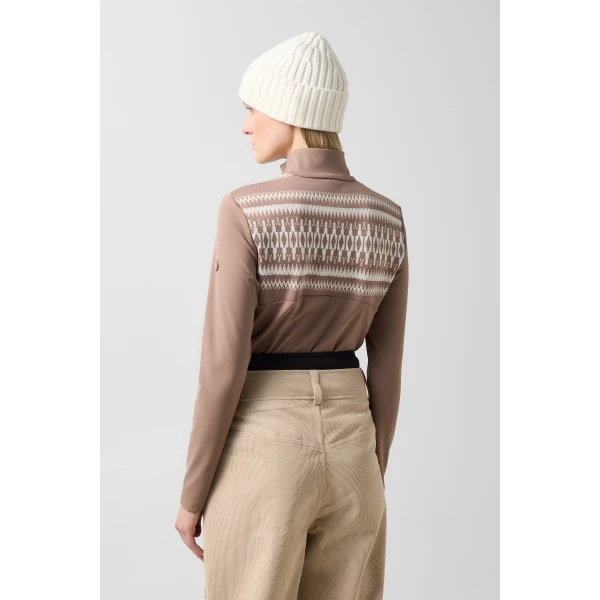 Bogner Joalyn First Layer in Hazel and Beige, view 4 | Long Sleeve | Coveti