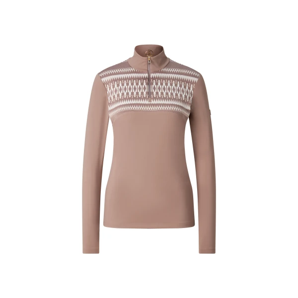 Bogner Joalyn First Layer in Hazel and Beige | Long Sleeve | Coveti