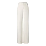 Bogner Jody Jersey Trousers in Off White | Tailored pants | Coveti
