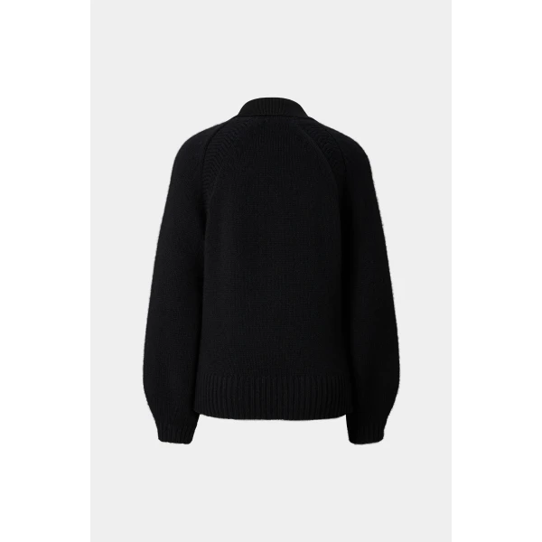 Bogner Jordy Yak Jumper in Black, view 2 | Sweaters | Coveti