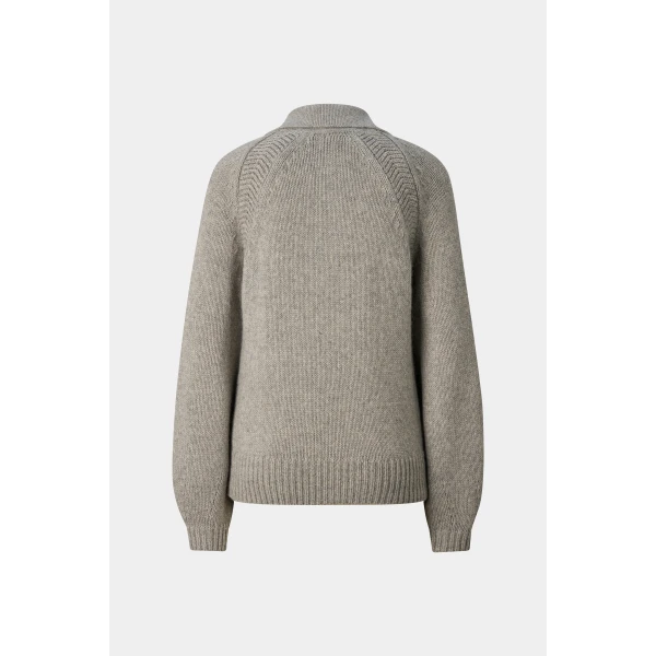 Bogner Jordy Yak Jumper in Light Grey, view 2 | Sweaters | Coveti