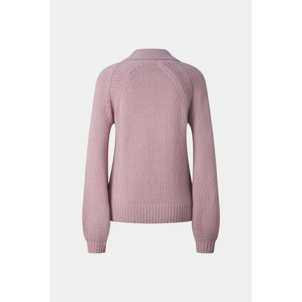 Bogner Jordy Yak Jumper in Rose, view 2 | Sweaters | Coveti