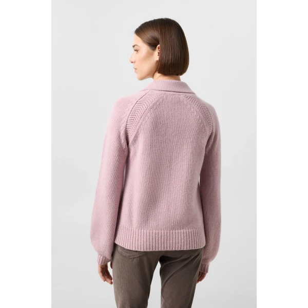 Bogner Jordy Yak Jumper in Rose, view 4 | Sweaters | Coveti