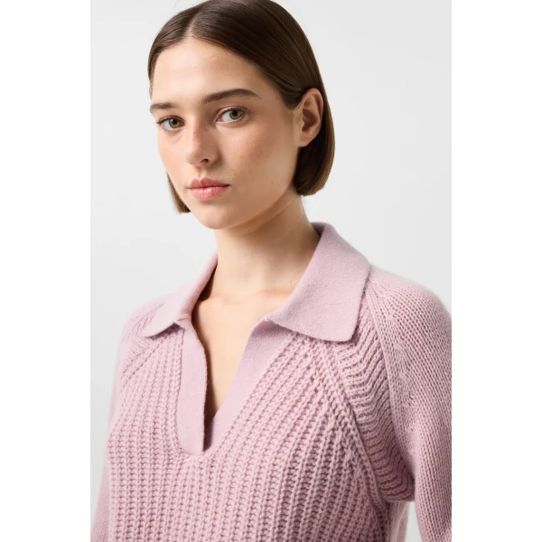 Bogner Jordy Yak Jumper in Rose, view 6 | Sweaters | Coveti