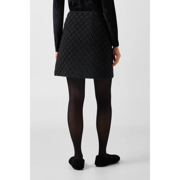 Bogner Joselyn's Skirt in Black, view 4 | Midi Skirts | Coveti