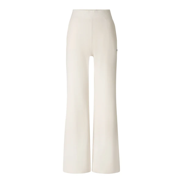 Bogner Josie Knitted Trousers in Cream | Pants | Coveti