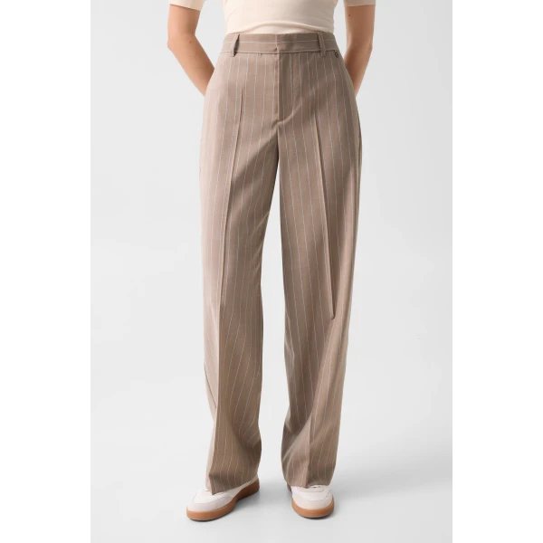 Bogner Joya Virgin Wool Trousers in Camel, view 5 | Tailored pants | Coveti