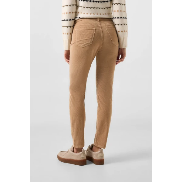 Bogner Julie Corduroy Trousers in Camel, view 4 | Tailored pants | Coveti