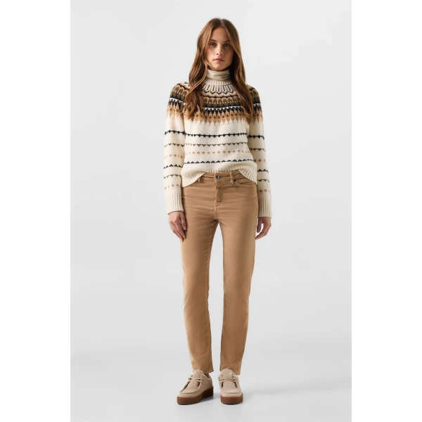 Bogner Julie Corduroy Trousers in Camel, view 5 | Tailored pants | Coveti