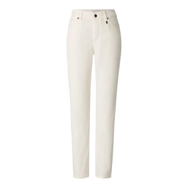 Julie Corduroy Trousers in Off White