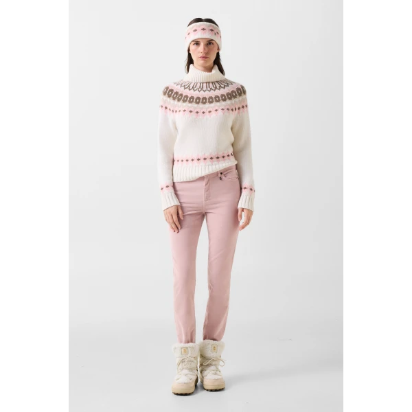 Bogner Julie Corduroy Trousers in Rose, view 5 | Tailored pants | Coveti