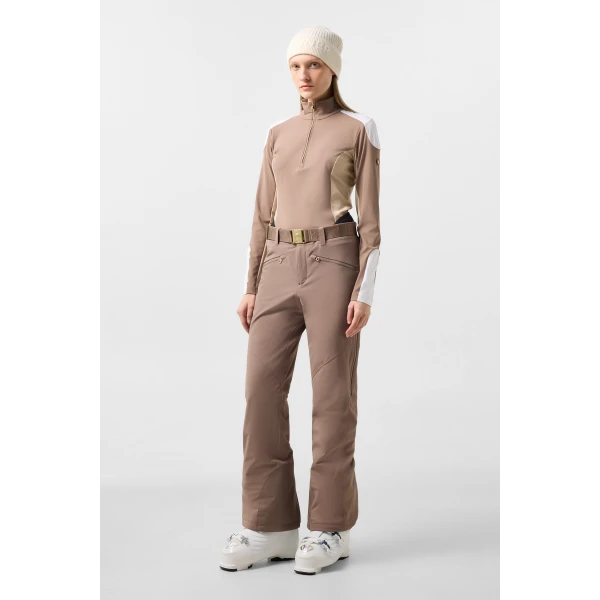 Bogner Julika First Layer in Hazel, Beige and White, view 5 | Long Sleeve | Coveti