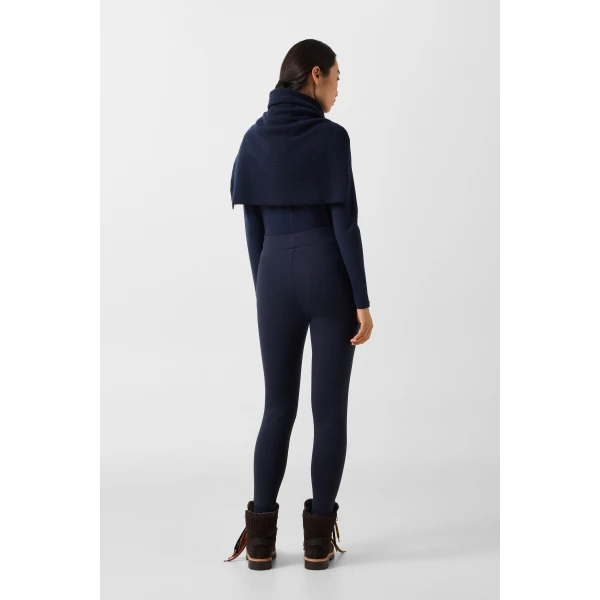 Bogner Kaela Dungarees in Navy, view 4 | Pants | Coveti