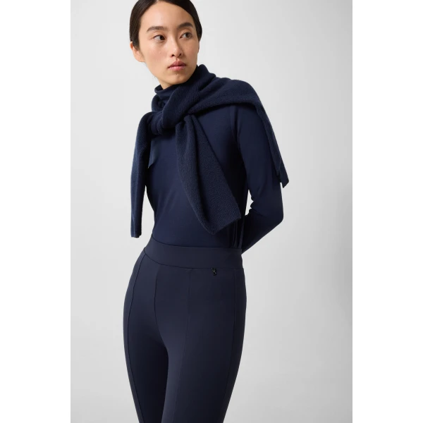 Bogner Kaela Dungarees in Navy, view 6 | Pants | Coveti