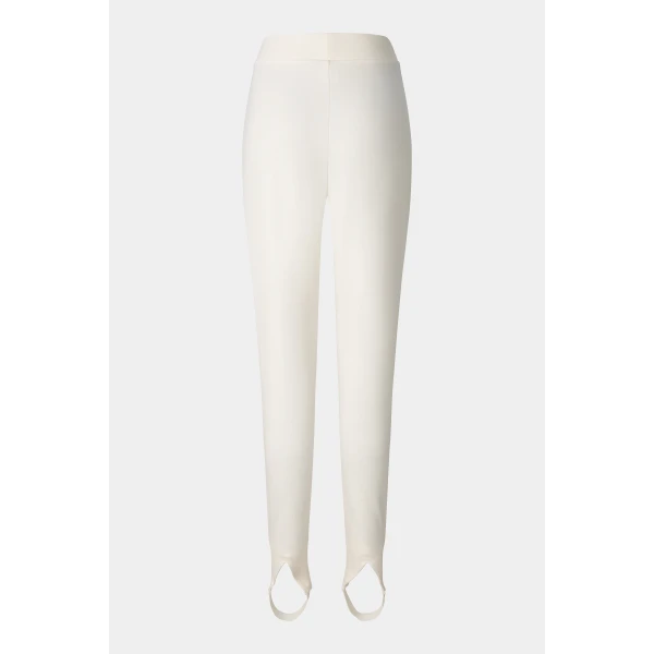 Bogner Kaela Dungarees in Off White, view 2 | Pants | Coveti