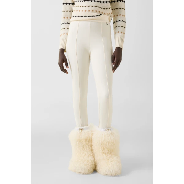 Bogner Kaela Dungarees in Off White, view 3 | Pants | Coveti
