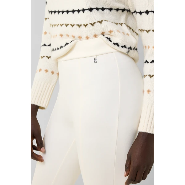Bogner Kaela Dungarees in Off White, view 6 | Pants | Coveti