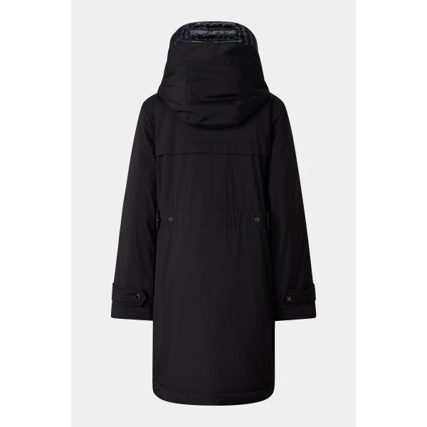 Bogner Kaja Coat in Black, view 3 | Coats | Coveti