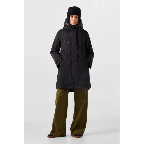 Bogner Kaja Coat in Black, view 6 | Coats | Coveti