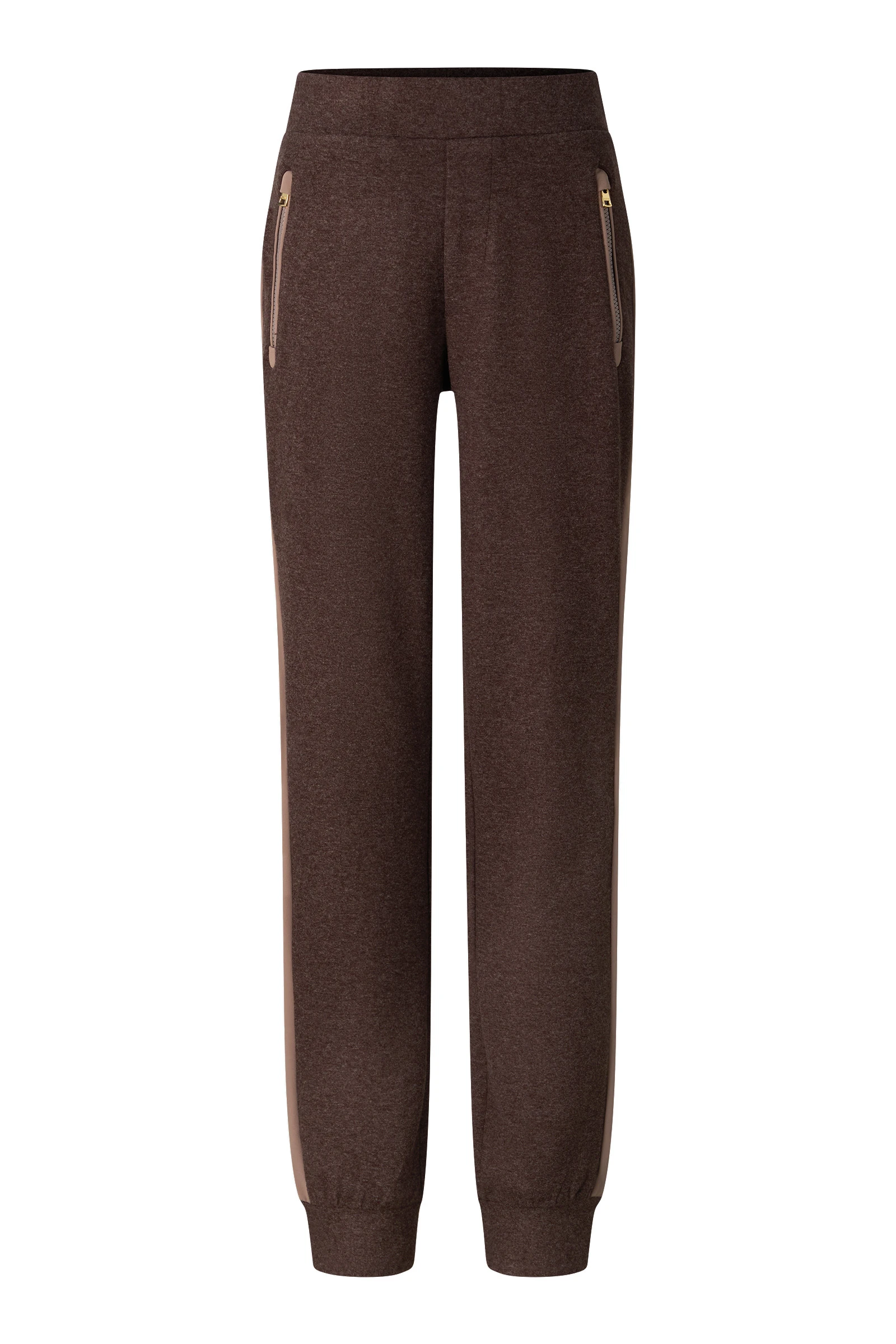 Bogner Katalin Flannel Trousers in Dark Brown Bogner Katalin Flannel Trousers in Dark Brown | Sweatpants | Coveti