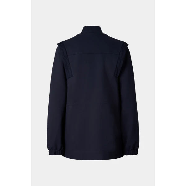 Bogner Katalina Jersey Jacket in Navy, view 2 | Hoodies | Coveti