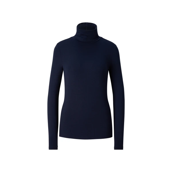 Bogner Katinka Long-Sleeved Top in Navy | Long Sleeve | Coveti