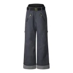 Bogner Klea Denim Ski Trousers in Denim Blue | Pants | Coveti