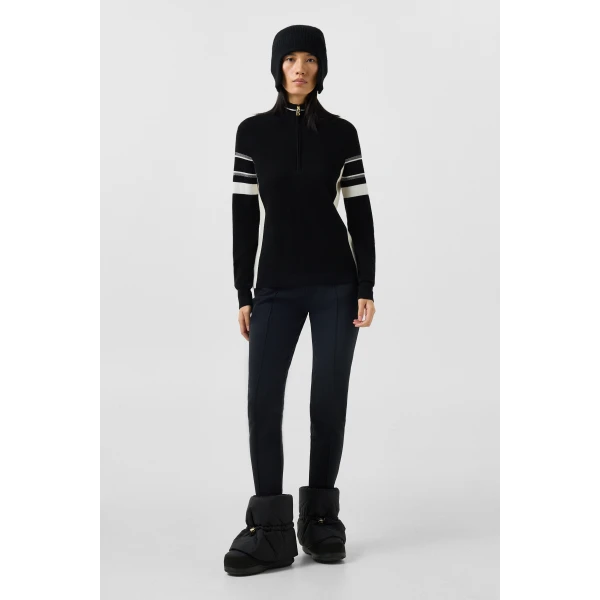 Bogner Lari Jumper in Black and White, view 5 | Sweaters | Coveti
