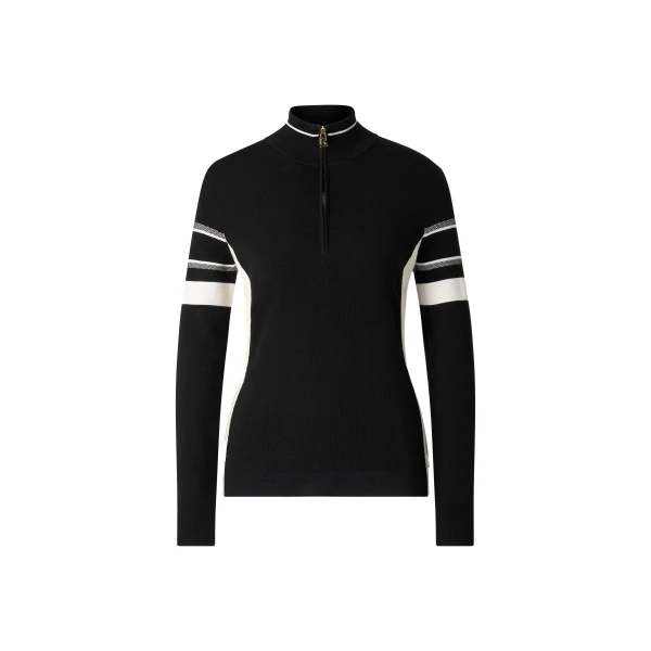 Bogner Lari Jumper in Black and White | Sweaters | Coveti