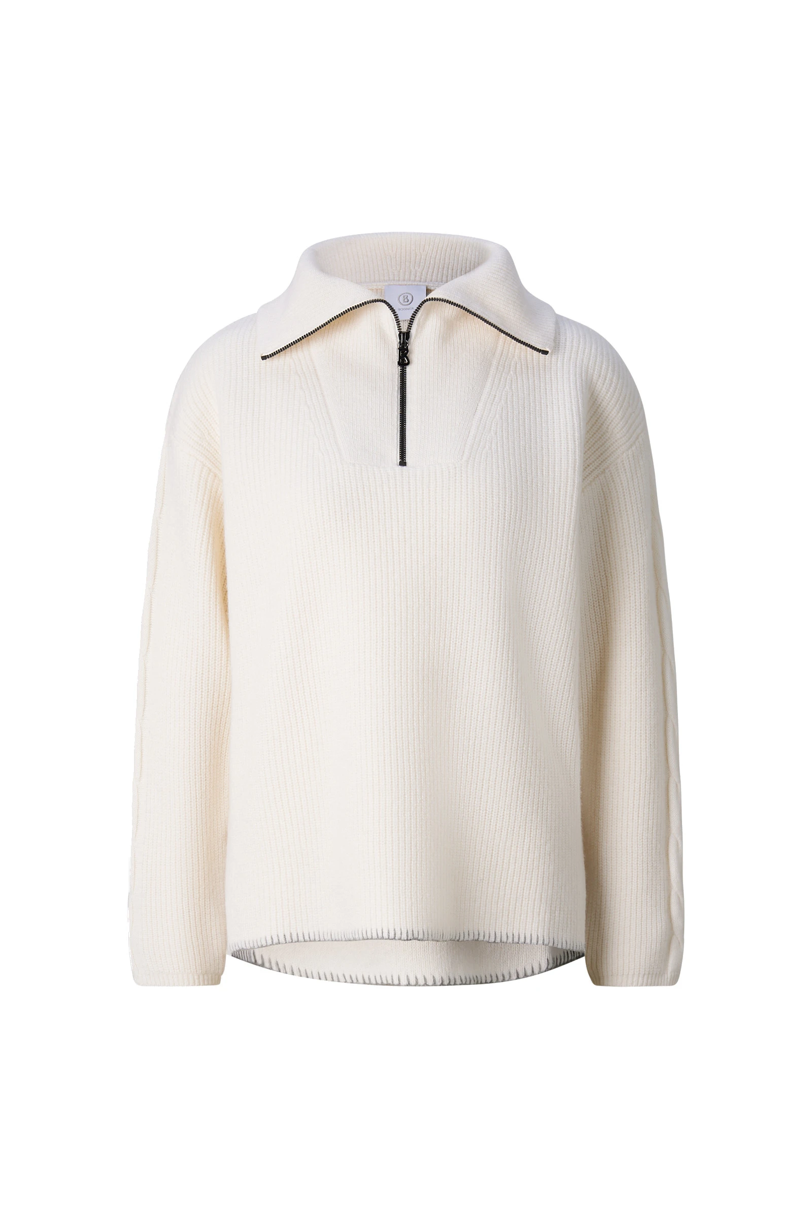 Bogner Larissa Virgin Wool Turtleneck Jumper in Off White Bogner Larissa Virgin Wool Turtleneck Jumper in Off White | Turtlenecks | Coveti