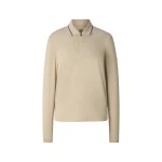 Bogner Laurissa Technical Long-Sleeved Top in Sand | Long Sleeve | Coveti