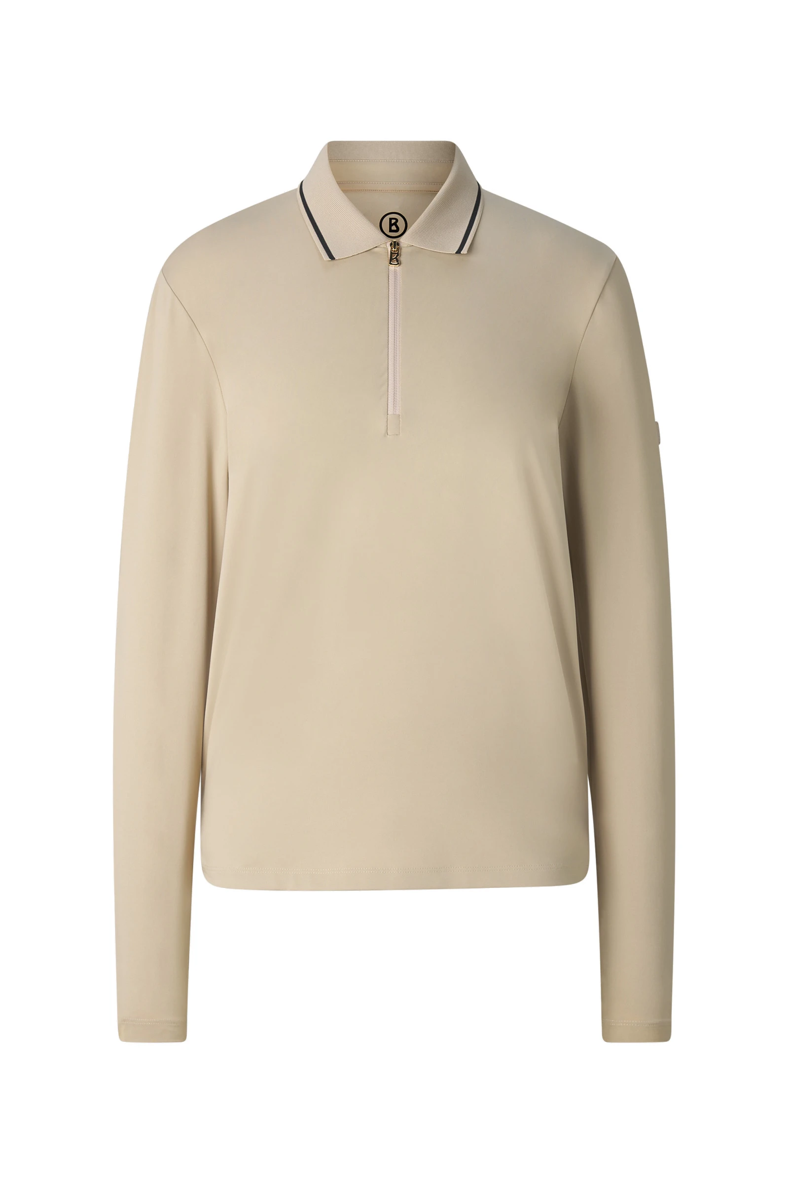 Bogner Laurissa Technical Long-Sleeved Top in Sand Bogner Laurissa Technical Long-Sleeved Top in Sand | Long Sleeve | Coveti