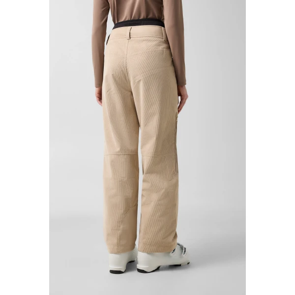 Bogner Lenie Corduroy Ski Trousers in Camel, view 4 | Pants | Coveti