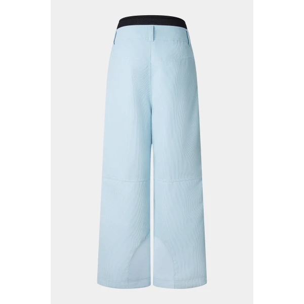 Bogner Lenie Corduroy Ski Trousers in Light Blue, view 2 | Pants | Coveti
