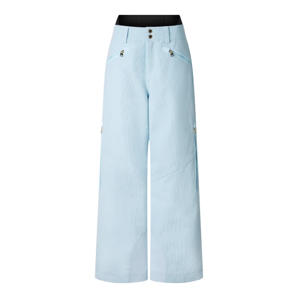 Bogner Lenie Corduroy Ski Trousers in Light Blue | Pants | Coveti