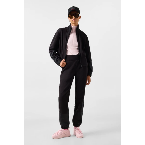 Bogner Lima Fleece Jogging Trousers in Black, view 5 | Sweatpants | Coveti