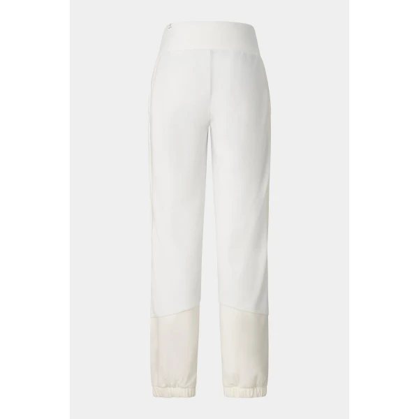 Bogner Lima Fleece Jogging Trousers in Off White, view 2 | Sweatpants | Coveti